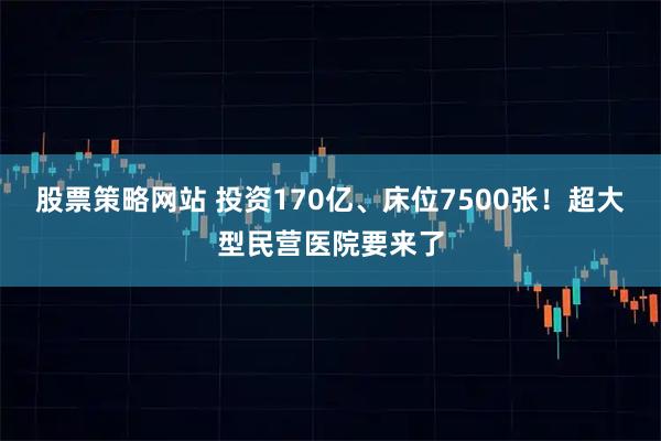 股票策略网站 投资170亿、床位7500张！超大型民营医院要来了